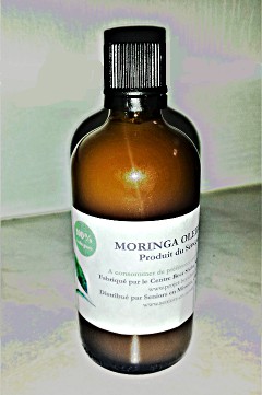 flacon huile Moringa
